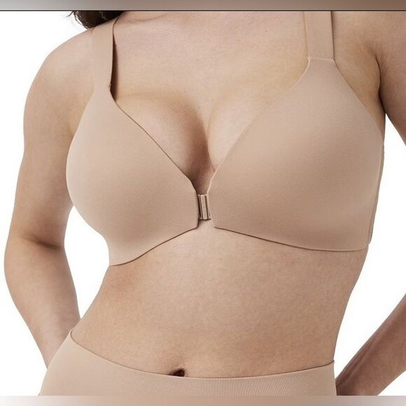 Spanx Bra-llelujah Bra Front Clasp Wireless 32D - Picture 1 of 8